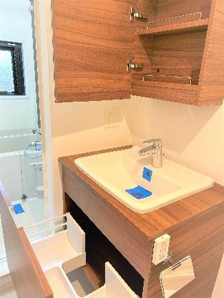 洗面設備　洗面所です