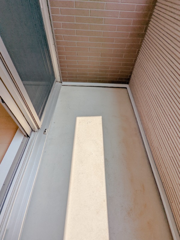 バルコニー　図面と現状に相違がある場合には現状を優先