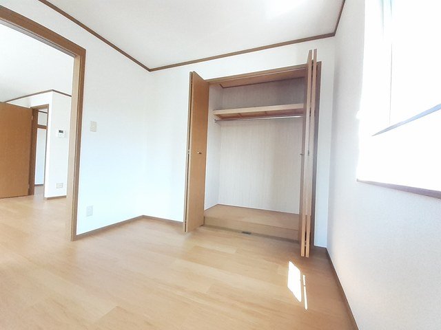 収納　大きなスペースがあり、収納には困りません