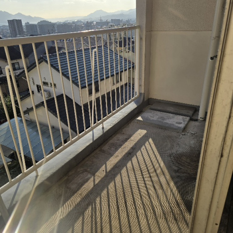 バルコニー　南向き