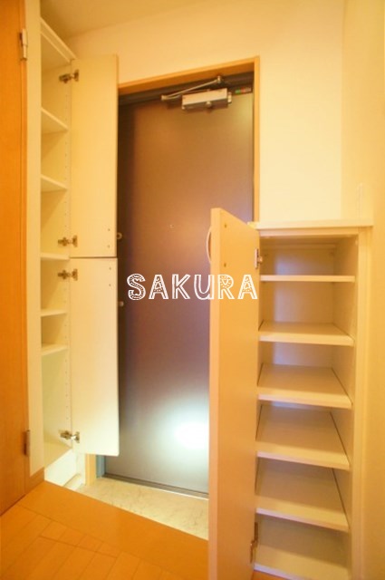 玄関　大容量のシューズボックス♪