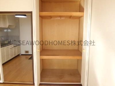 収納　ゆとりある収納でお部屋もすっきり☆