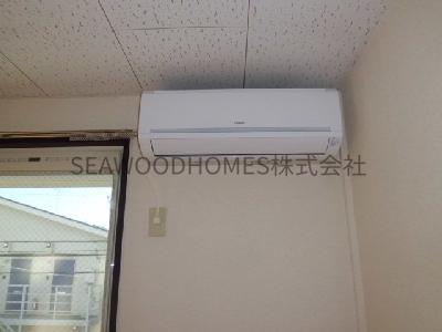 その他設備　エアコン完備で１年中快適に過ごせます。