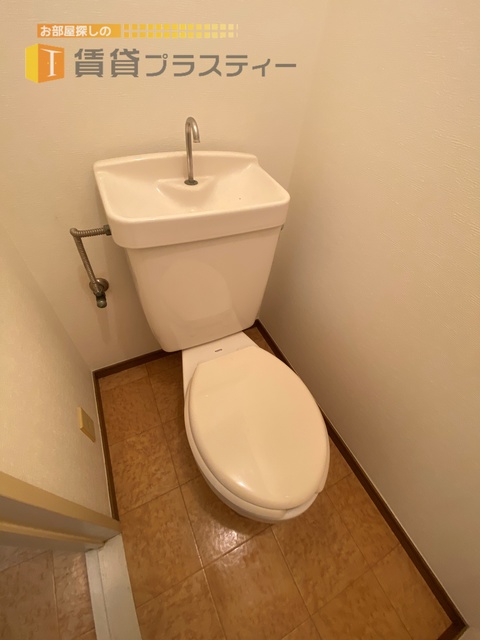 トイレ　清潔感のある空間。