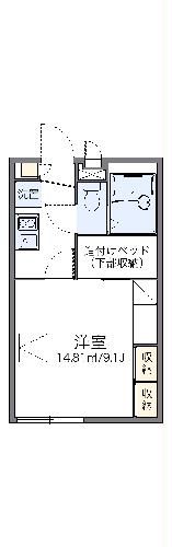 レオパレス宮代庭苑 IIの間取り写真