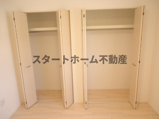 収納　収納があります