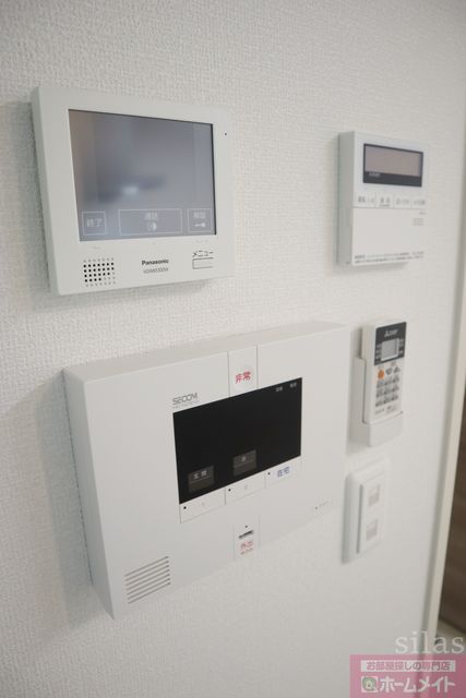 セキュリティ　同メーカー・同型施工例。
