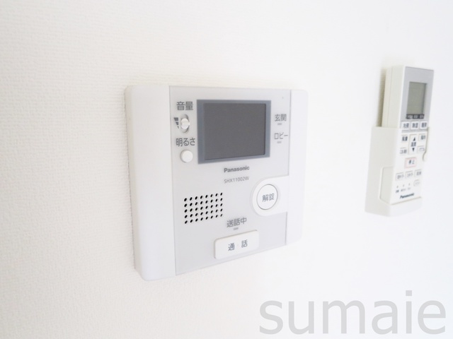 セキュリティ　TVモニターホン完備で来客も確認できます♪