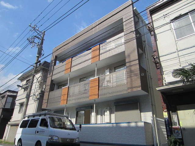 建物外観　綺麗なデザインの外観です。