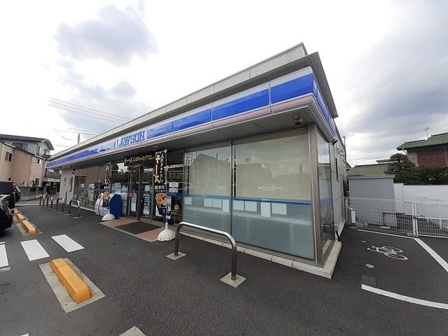 コンビニ　ローソン高崎江木町店（コンビニ）まで300m