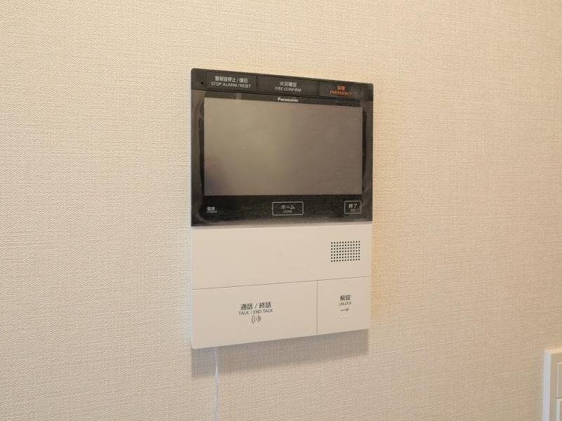 セキュリティ　☆モニター付きインターホン☆