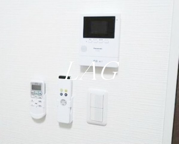 セキュリティ　モニター付きインターフォンです。