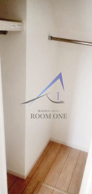 収納　ウォークインクローゼットです。