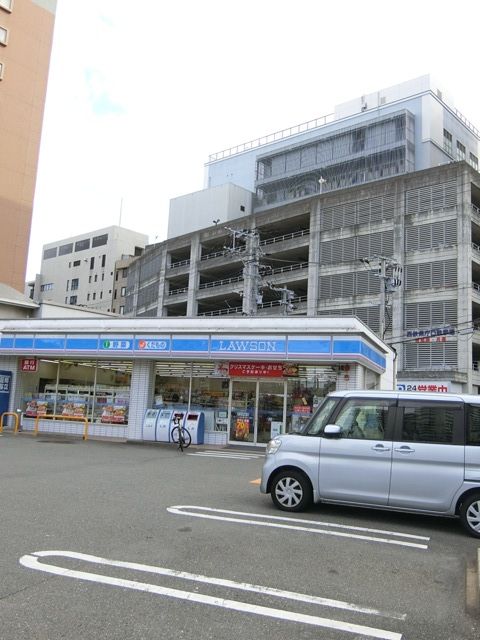 コンビニ　ローソン 博多千代四丁目店（コンビニ）まで605m