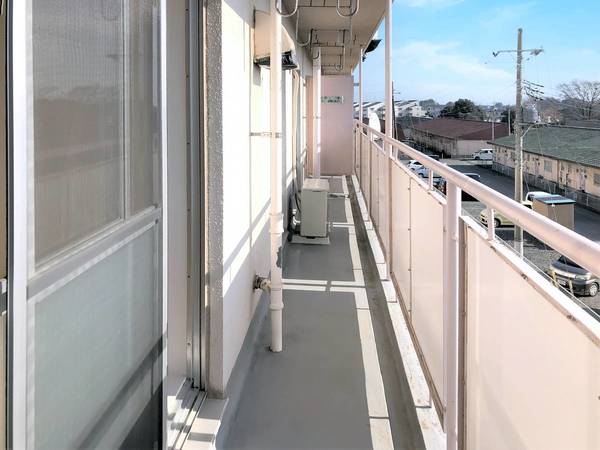 バルコニー　ビレッジハウスの同一物件・同一タイプの間取りの写真です