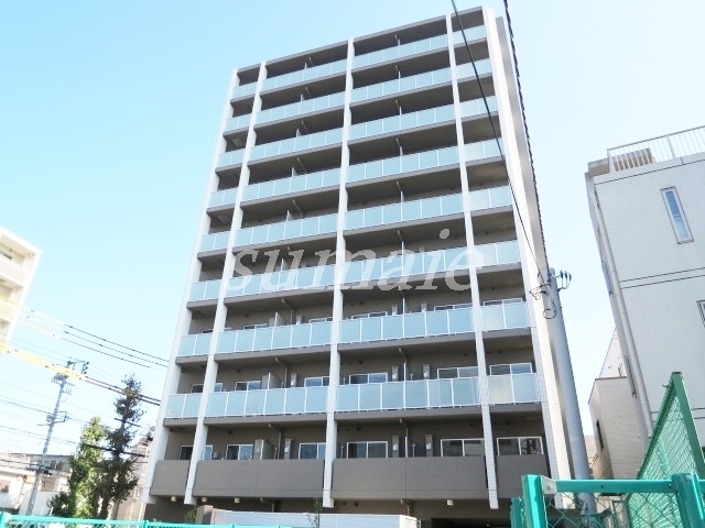 建物外観　タイル張りの外観です☆