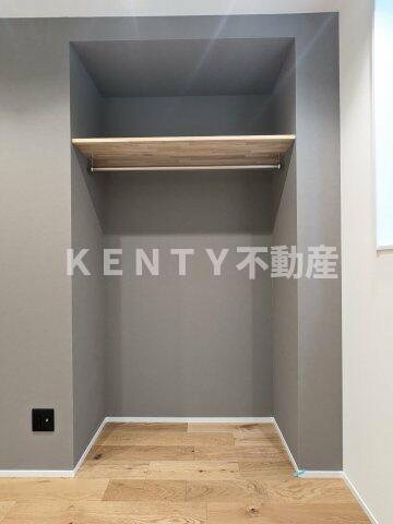 収納　十分な収納スペースがあります