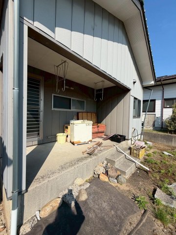 バルコニー　現在リフォーム中です。