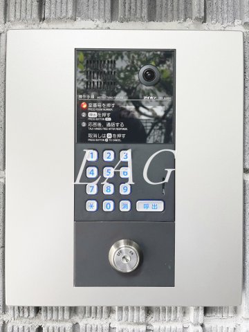 セキュリティ　オートロックです。
