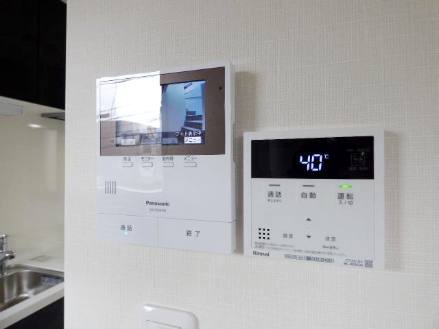 セキュリティ　安心のモニター付きインターホンです♪