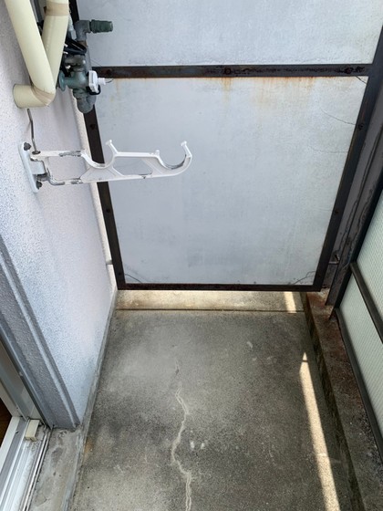 バルコニー　※別部屋の写真です