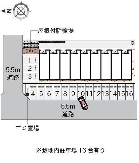 エントランス　駐車場