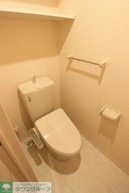 トイレ　同施工会社同タイプ間取り写真　別建物の参考写真になります