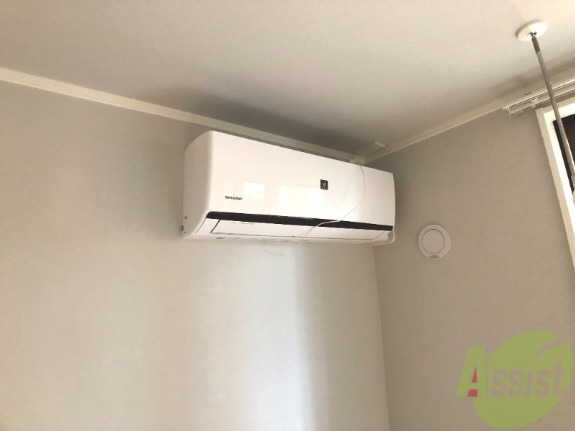 その他設備　エアコンが付いているので夏も冬も快適ですね～