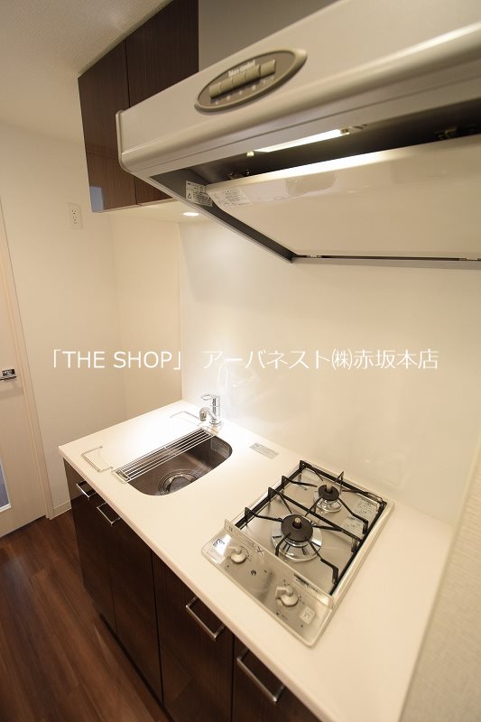 キッチン　２口ガスキッチン