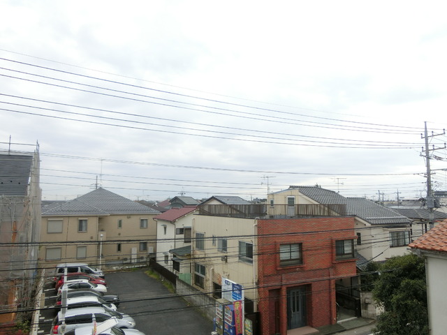 眺望　風通しが良く洗濯物も乾きやすいですね。