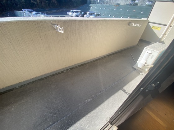 バルコニー　※別部屋の写真です