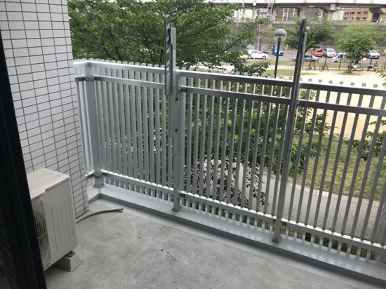 バルコニー　別号室の写真です。