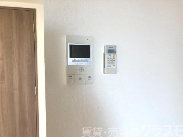 セキュリティ　訪問チェックができるモニターホン♪