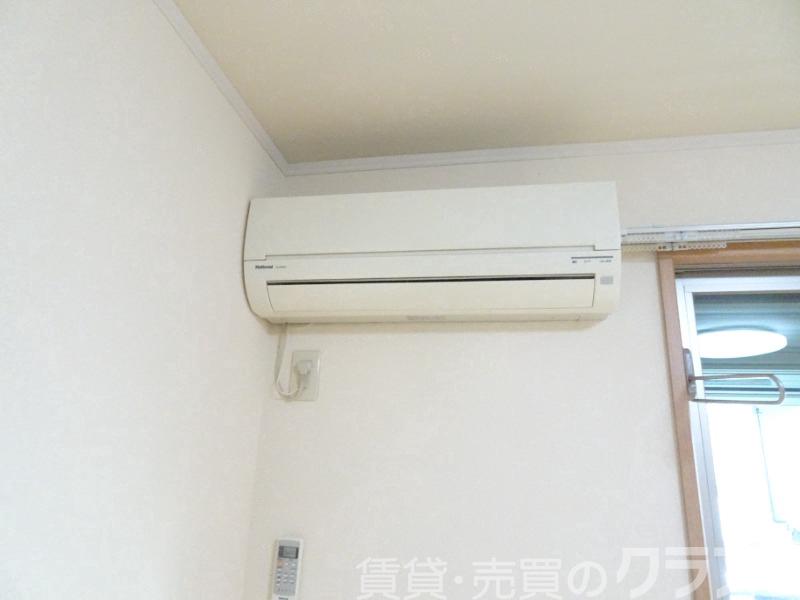 その他設備　エアコンは欠かせません♪