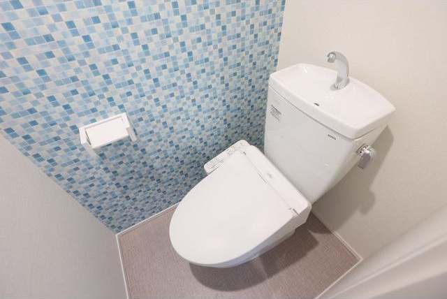 トイレ　ゆったりとした空間のトイレです
