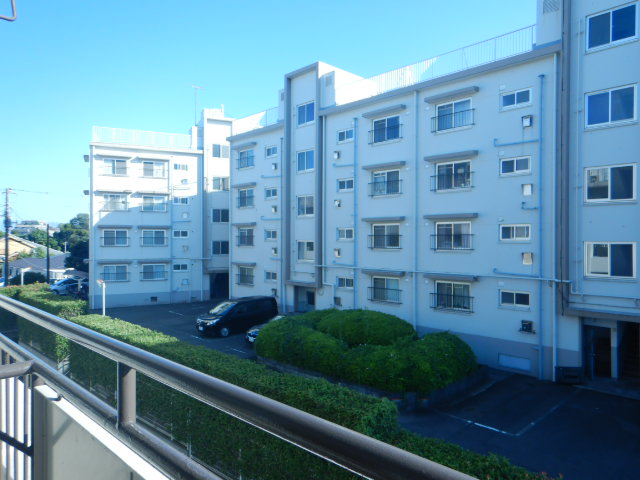 眺望　バルコニーからの眺望です