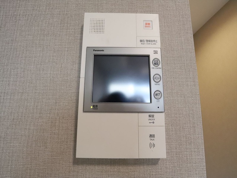 セキュリティ　カメラ付インターホン