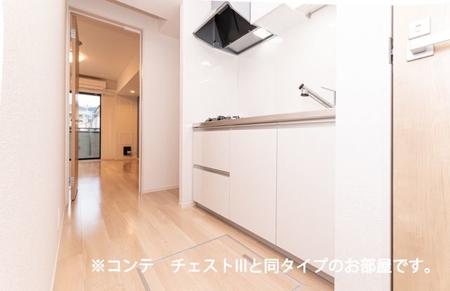 キッチン　同施工参考写真になります。