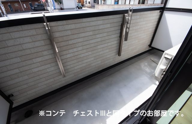 バルコニー　同施工参考写真になります。