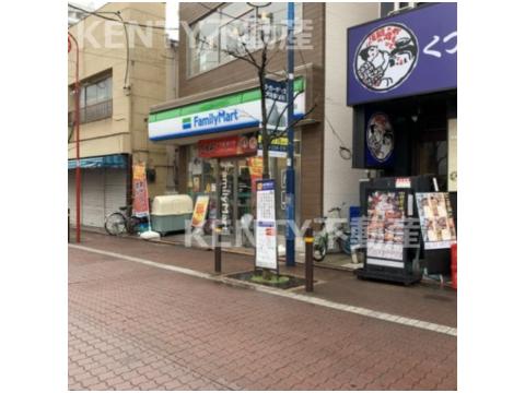 コンビニ　ファミリーマート 大田矢口渡駅前店（コンビニ）まで379m