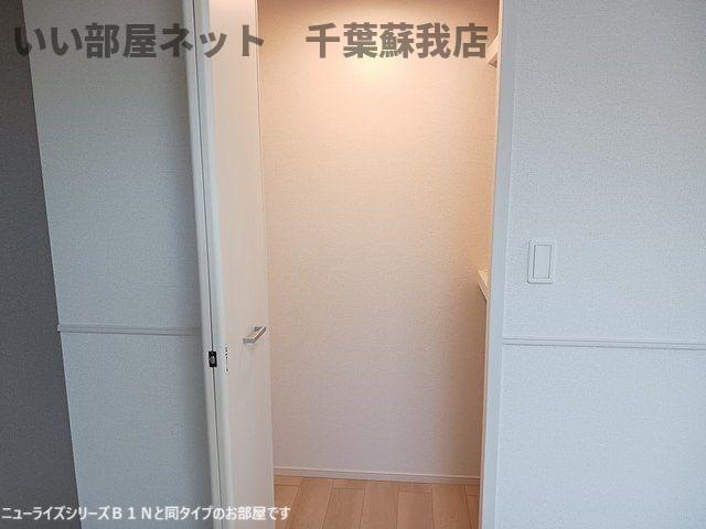 収納　収納のためのスペースです