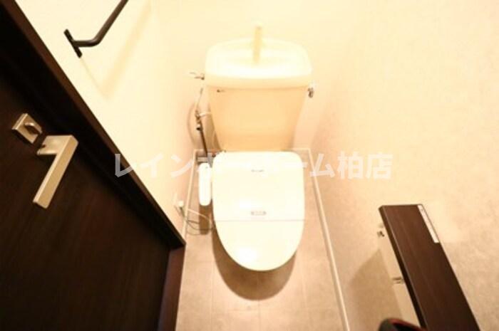 トイレ　ゆったりとした空間のトイレです