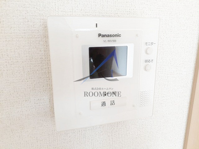 セキュリティ　モニター付きインターホンです。