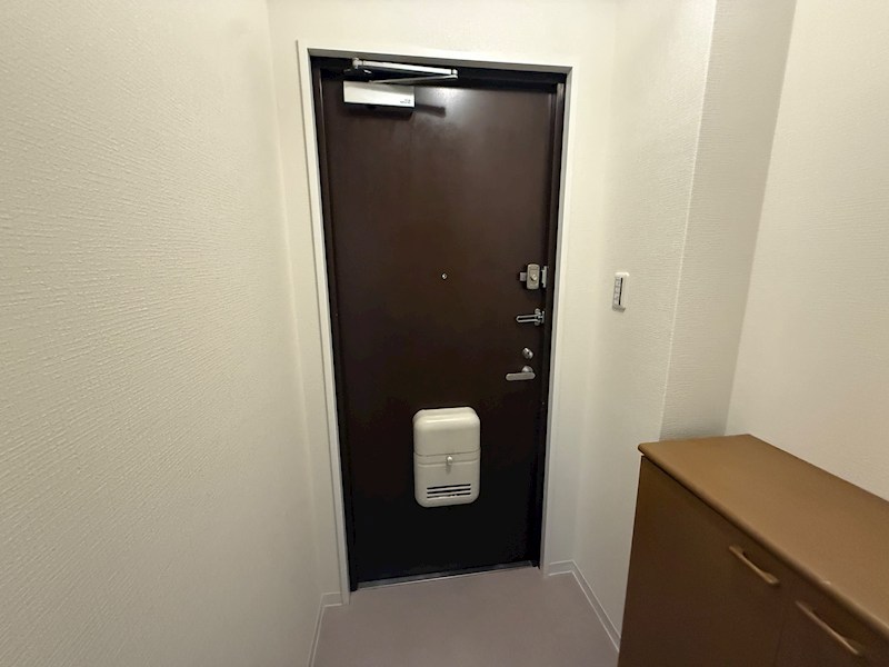 宝和マンションの玄関写真