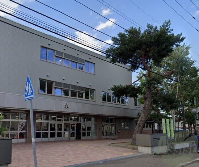 中学校　札幌市立東白石中学校（中学校）まで345m