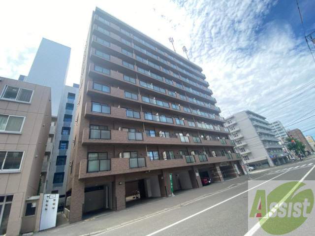 建物外観　札幌市北区北十条西「サザンスカイマーク北大」
