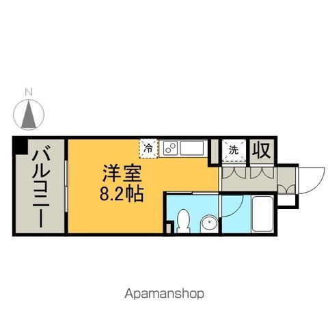 地下鉄鶴舞線 伏見駅 徒歩6分 12階建 築19年の間取り写真