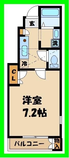 サンセール五香の間取り写真
