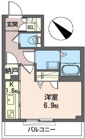 Premias Court氷川台の間取り写真