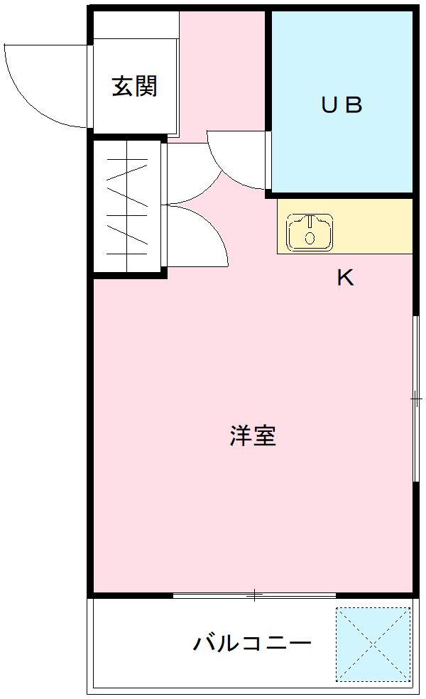 瑞鶯ハイツの間取り写真